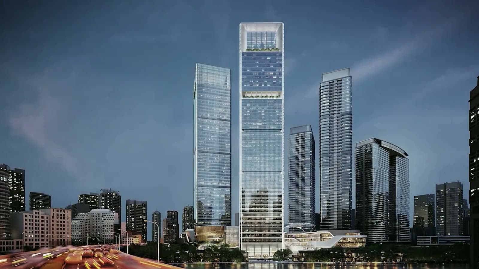 Haizhu smart city, Guangzhou · 3MIX Architectural animation