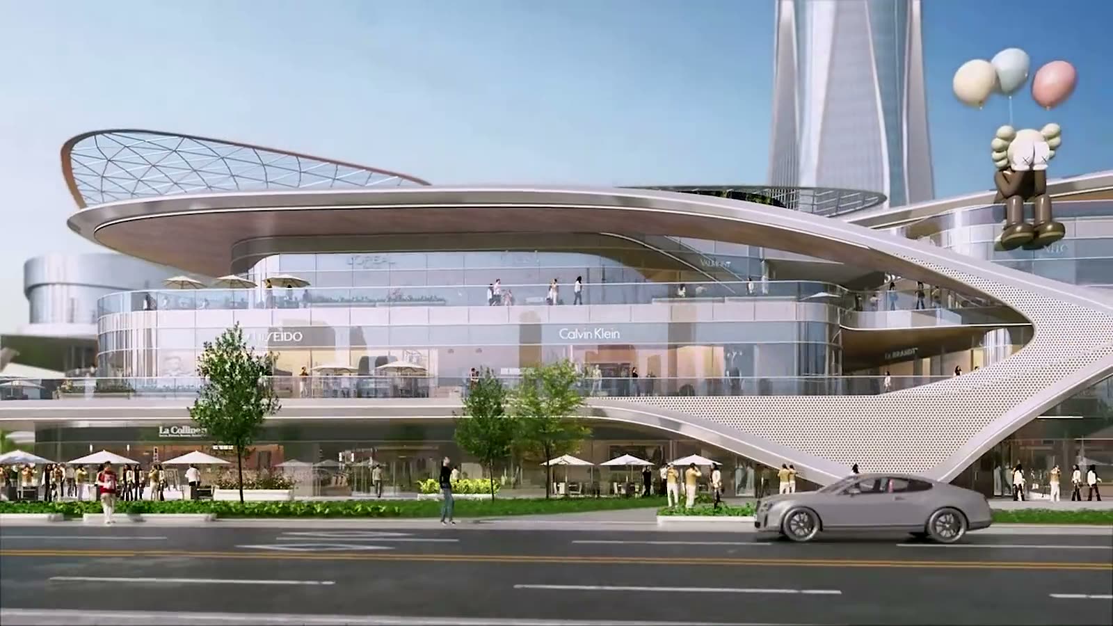 Tongxiang Wanghu Commercial Center · AICO Architectural animation